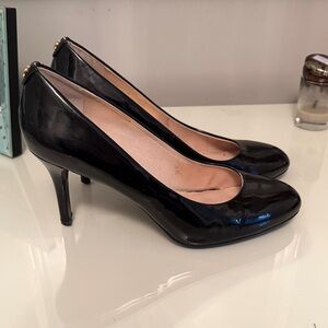 Michael Kors Black Patent Heels